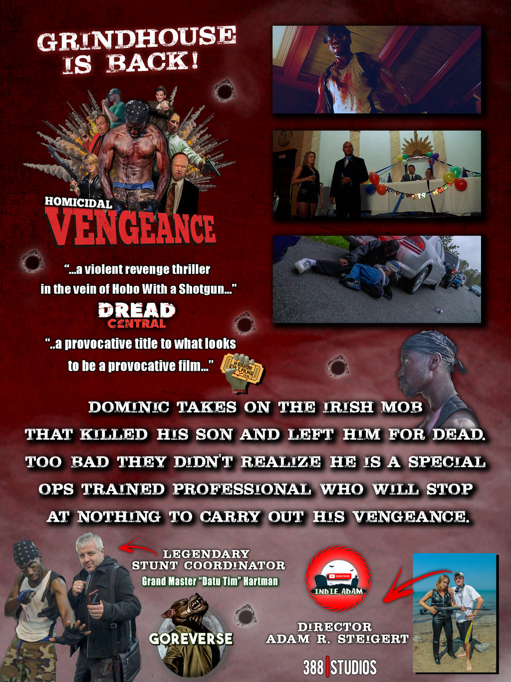 Homicidal Vengeance (DVD)
