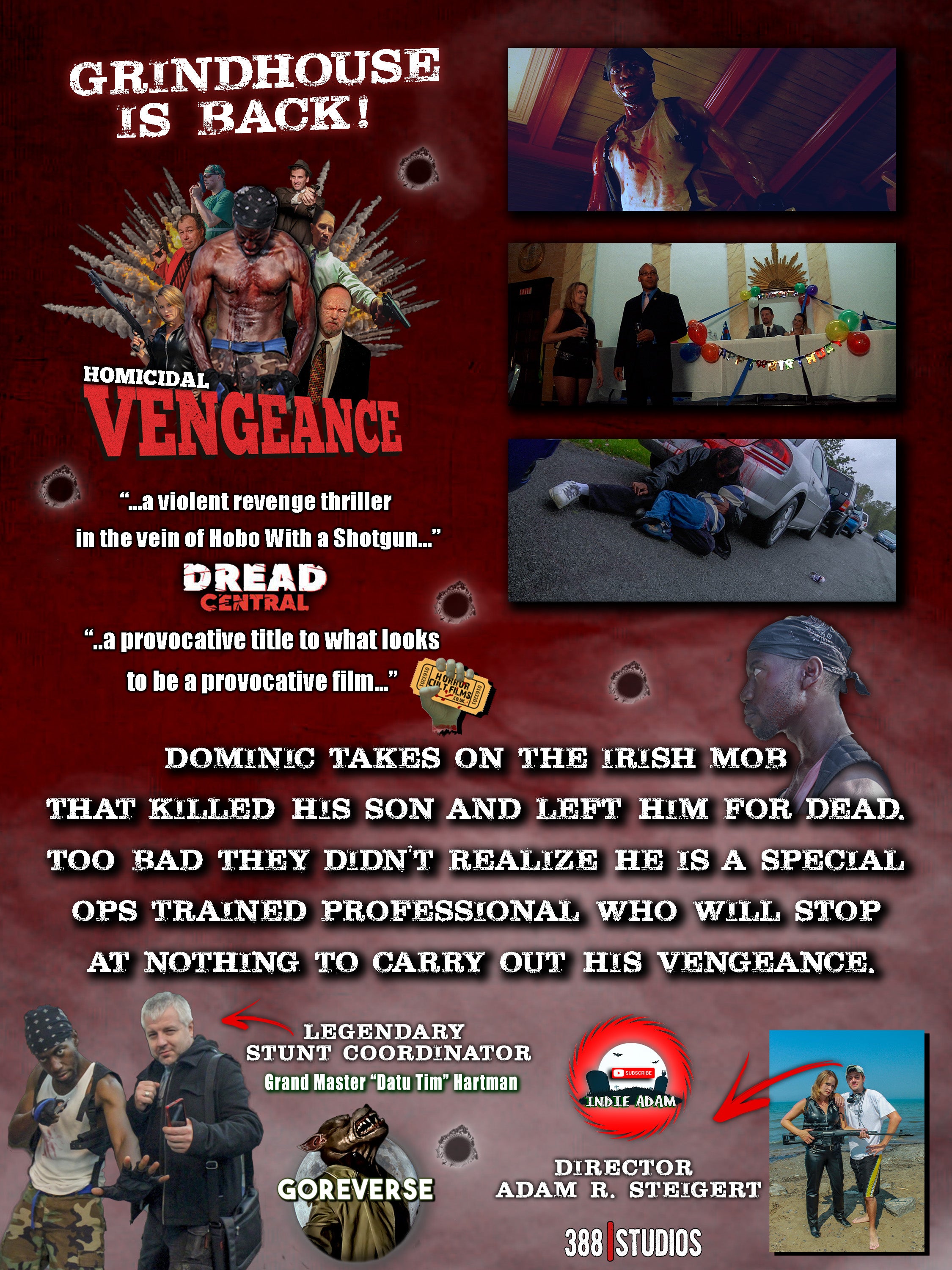 Homicidal Vengeance (DVD)