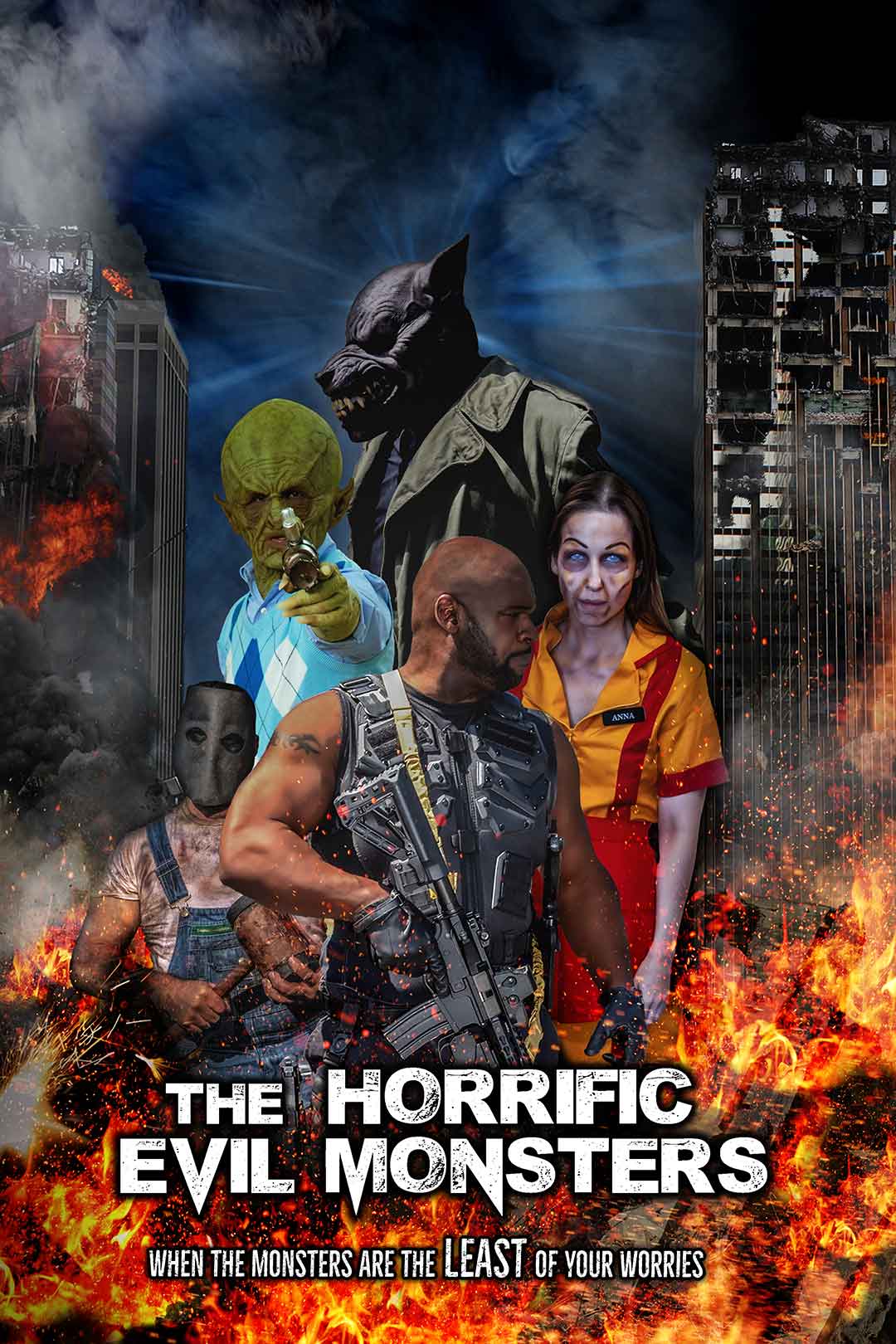 The Horrific Evil Monsters (DVD)